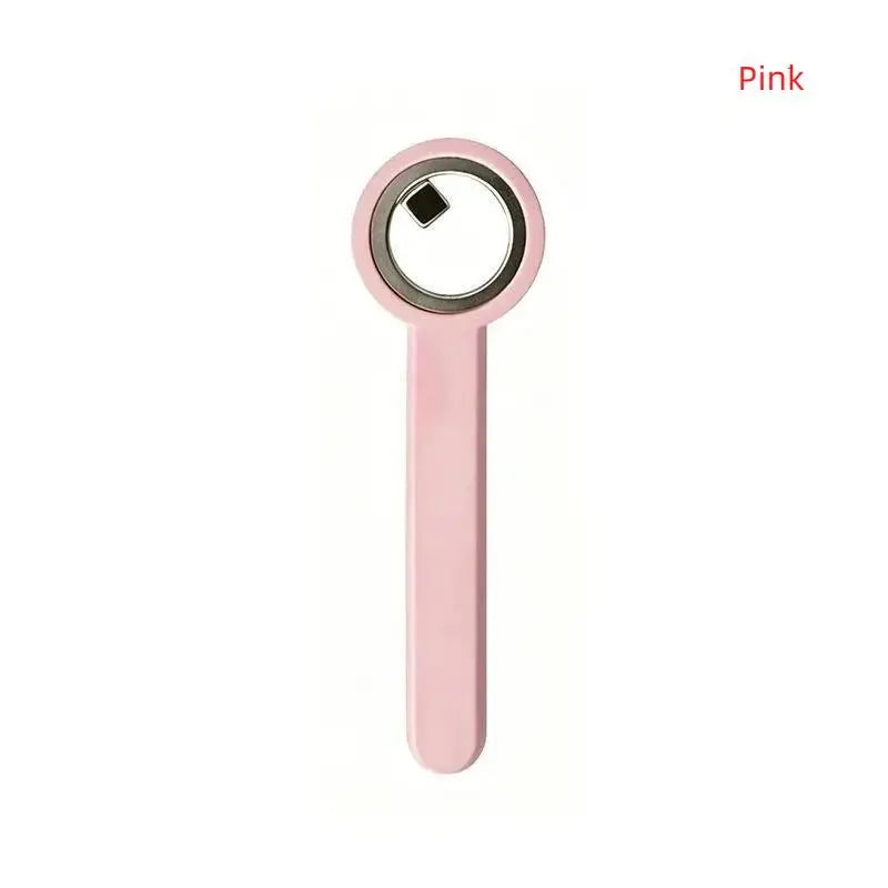 Ring Shaped Cat Eye Magnet Handle Nails Create Hollow Effects Qme Pink