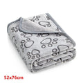 Ultra Soft Fluffy High Quality Pet Blanket Cute Cartoon Pattern Pet Mat Warm And Comfortable Blanket For Cat Dogs Cat Bath Towel Qme M