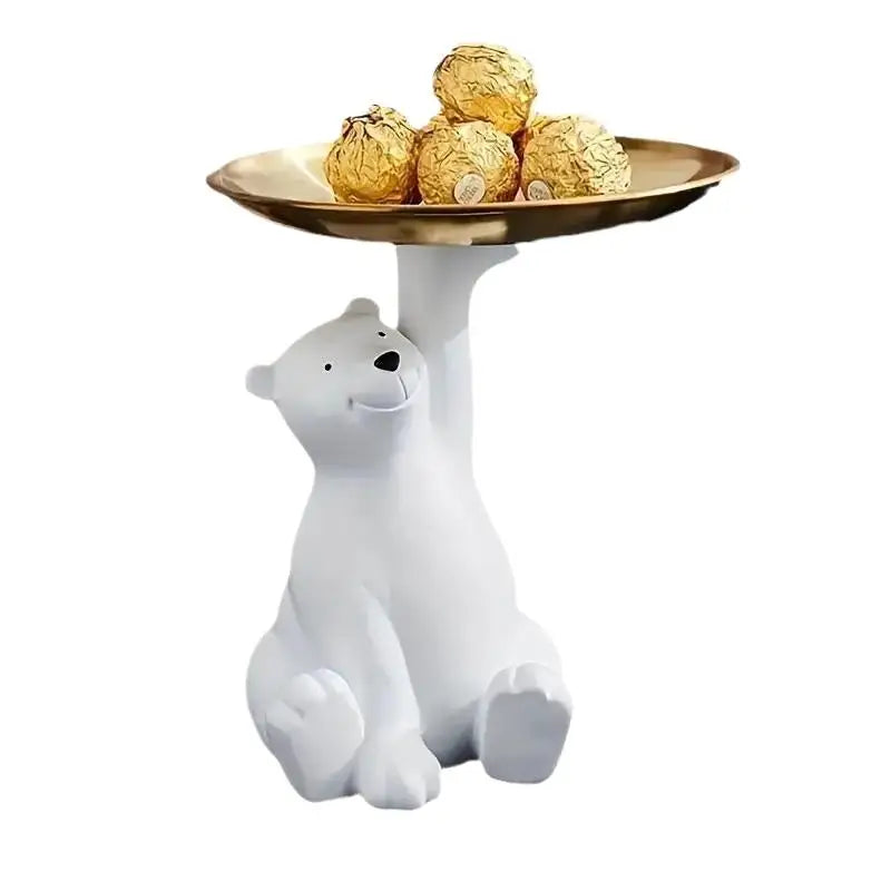 Tray-creative Cosmetic Key Desktop Storage Tray Ornament Home Qme