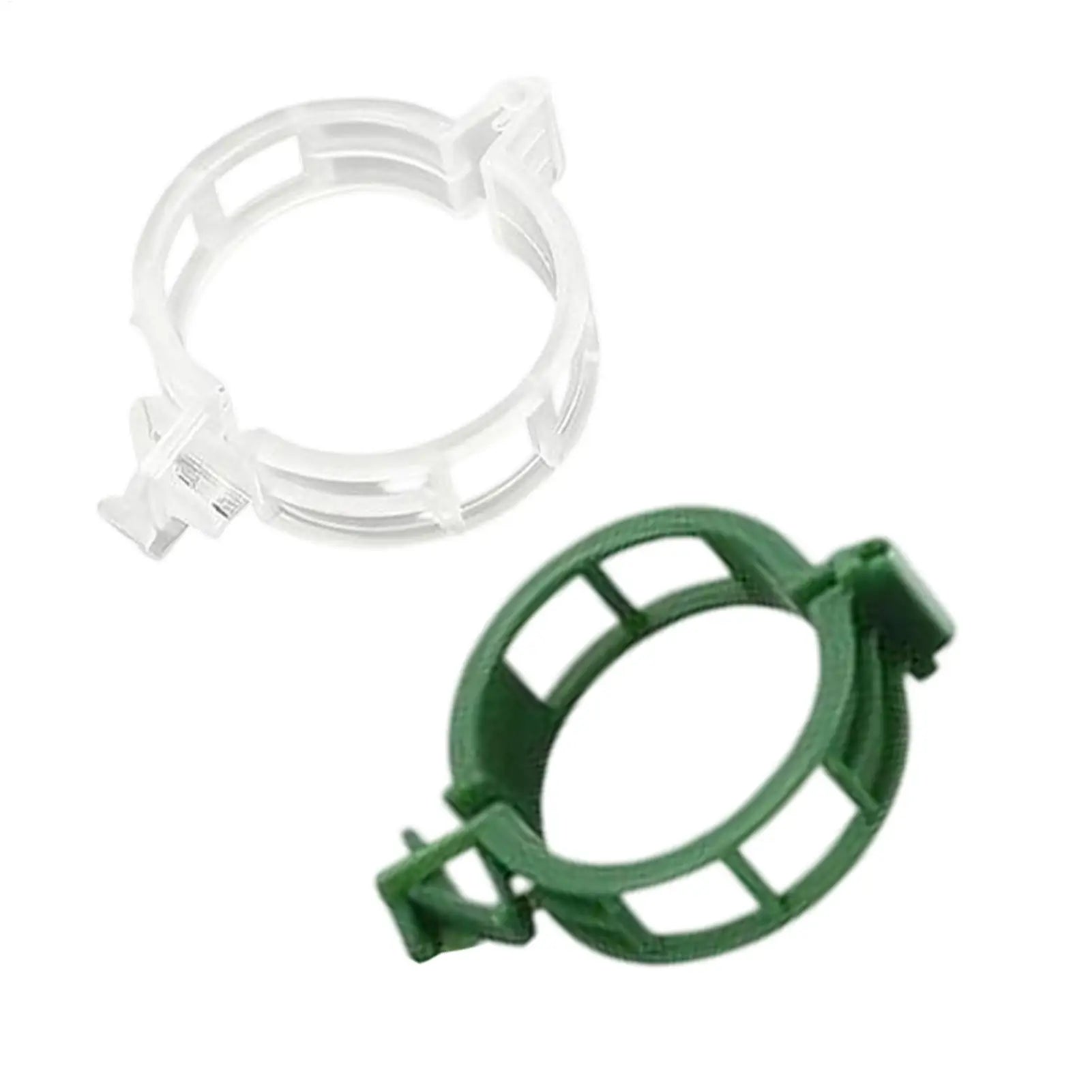 Tomato Plant Clips 100 Pieces Clamps Holder Support Secured Plant Clips for Vines for Garden Outdoor Indoor Gardening Balcony Qme