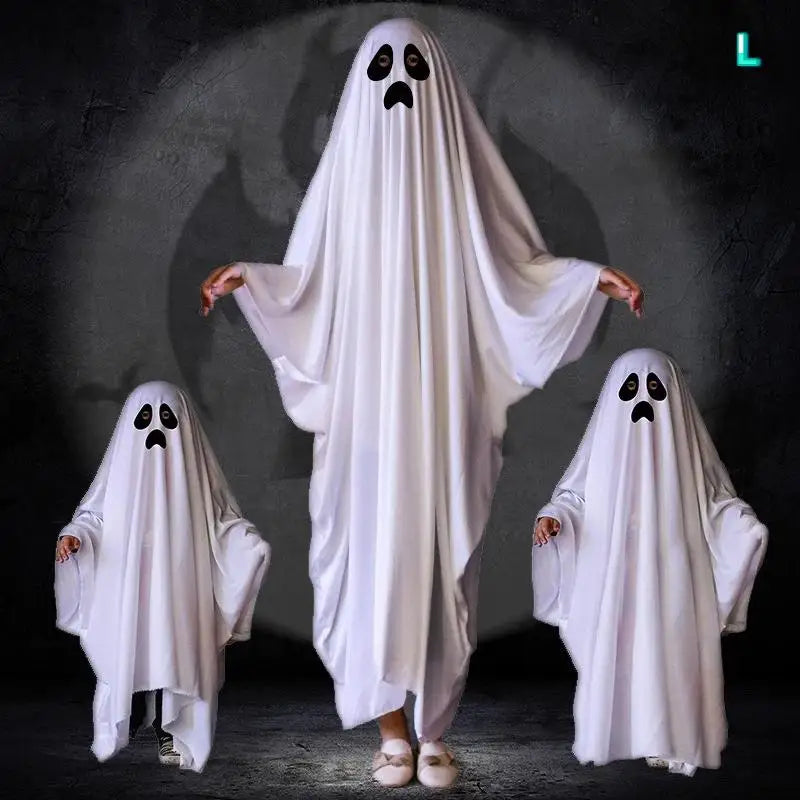 Halloween Costume Soft Breathable Fabric Easy Wear Cute Prints For Adults Kids Halloween Parties Qme L C