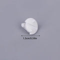 2 For- Dometic- Fridge Winter Closing Clips- Caravan Motorhome Qme White