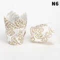 CC1150pcs Sets Tulip Muffin Cupcake Paper Cups Oilproof Cupcakes Qme N6