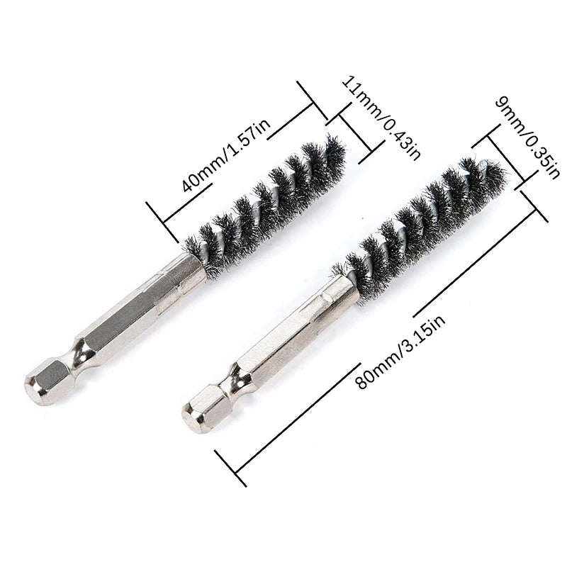 Golf Clubs Head Hosel Brush Electric Drill Wire Remover Club Cleaning Qme