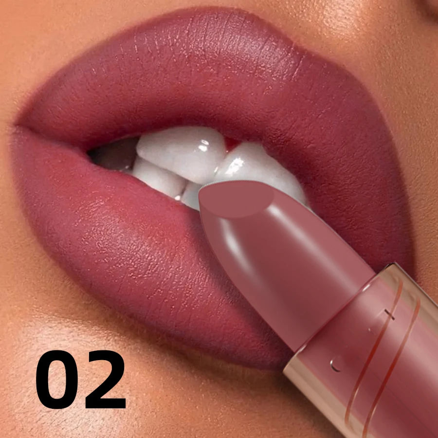 14-color Matte Lipstick Red Lip Stick Waterproof Sexy Korean Makeup Qme 02