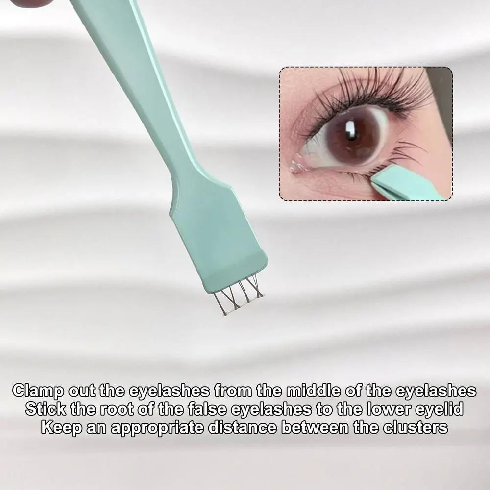 3In1 Novice Eyelash Extensions Template Set Suitable for Beginners Ancillary Lashes Makeup Tools Curler Eyelashes Make up Tool Qme