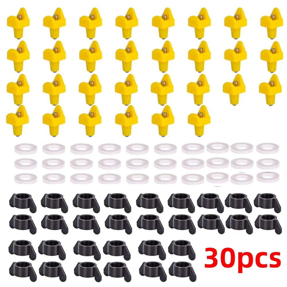 10-50pcs Chicken Automatic Water Dispenser Is Easy To Install and Not Prone To Water Leakage Poultry Automatic Water Dispenser Qme 30pcs