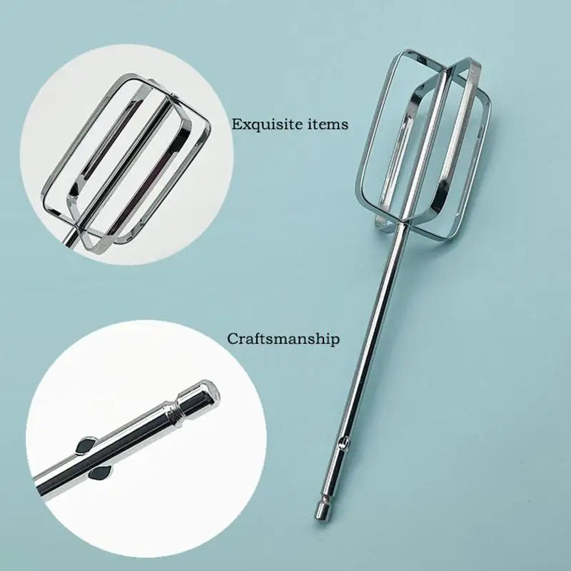 1/2Pcs Hand Mixer Beaters Attachments For Universal Stainless Steel Electric Hand Mixer Whisk Replacement. Qme