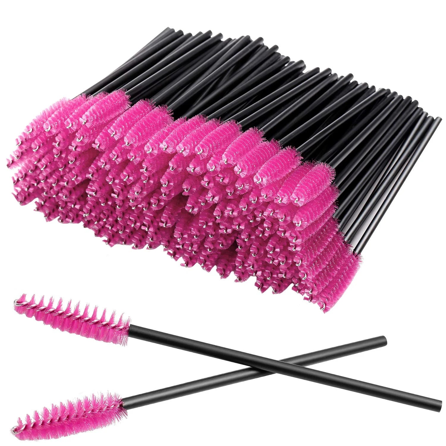 Disposable Lip Lint Applicators Lipstick Testers Wands Makeup Brushes Qme rose