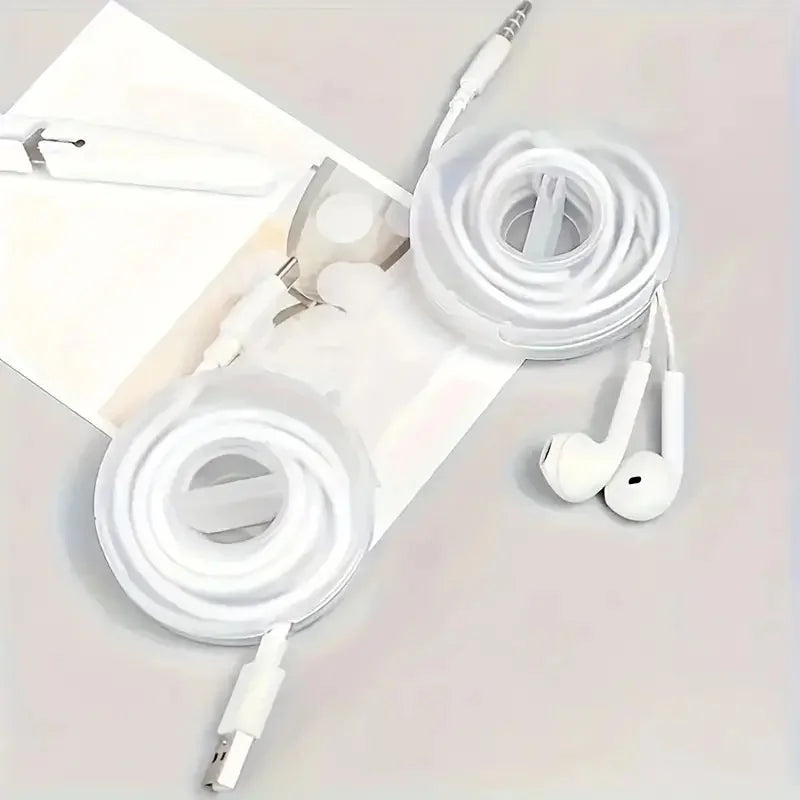 5pcs telescopic cable storage - transparent circular plastic USB charging cable winding tube, anti winding, suitable for travel, Qme