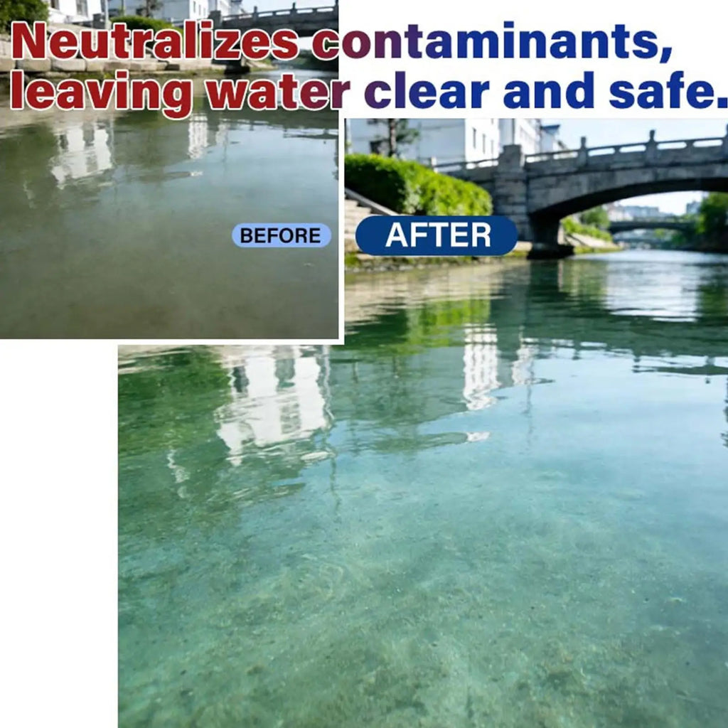Potable Water Purification Tablets Safe Odorless Portable Effective Camping Hiking Water Filter Tablets for Backpacking Hunting Qme