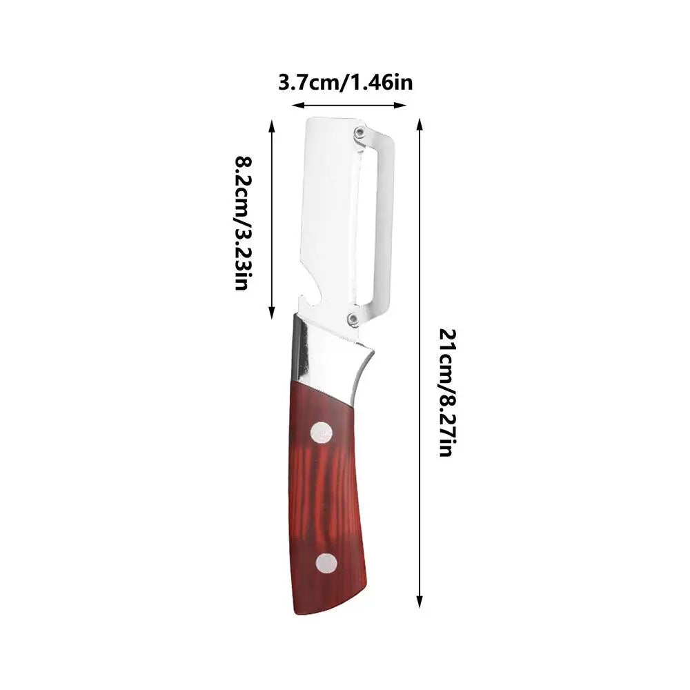 Vegetable Peeler Cucumber Peeling Tool Fruit Veggie Parents Chefs Qme Brown CN