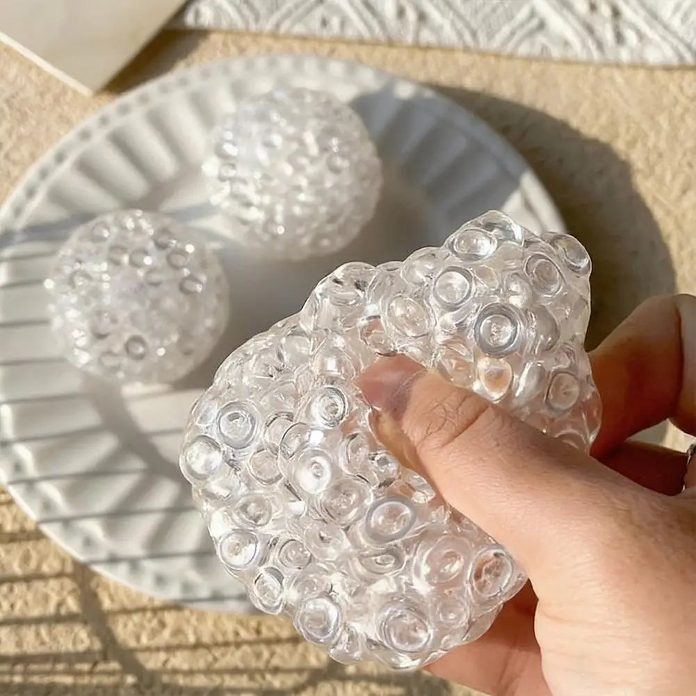 Handmade Ball Squishy Balls Ice Beads Squeeze Toy Fidget Toys Slow Qme