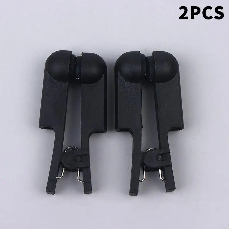 Double-sided Silicone Electrode Clips Adapter Pin Compatible TENS EMS Qme