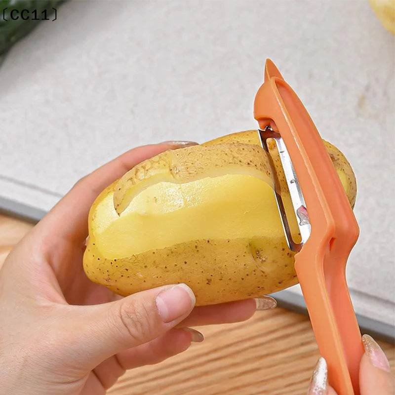 Multifunctional Fruit Vegetable Carrot Potato Washing Brush Scrubber Qme