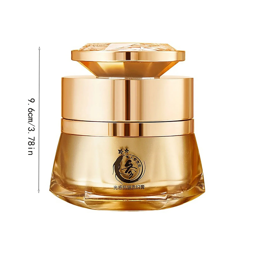 Ginseng Ganoderma Anti-Wrinkle, Ginseng Face For Dry And Aging Skin Anti-Wrinkle Tightening Sagging Skin Reduce Fine Lines Qme skin care