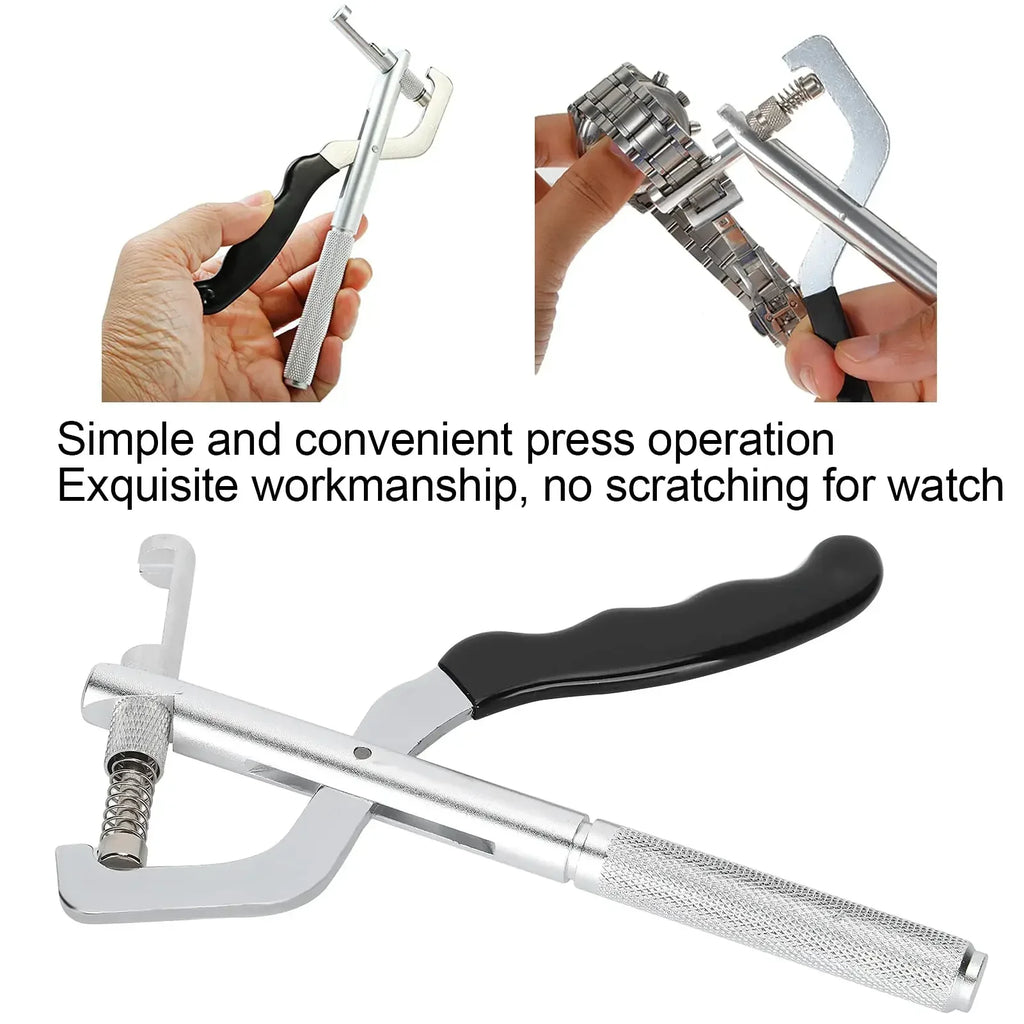 Pins Remover Watch Strap Band Adjusting Link Pin Plier Puncher Repair Kits Tools Qme