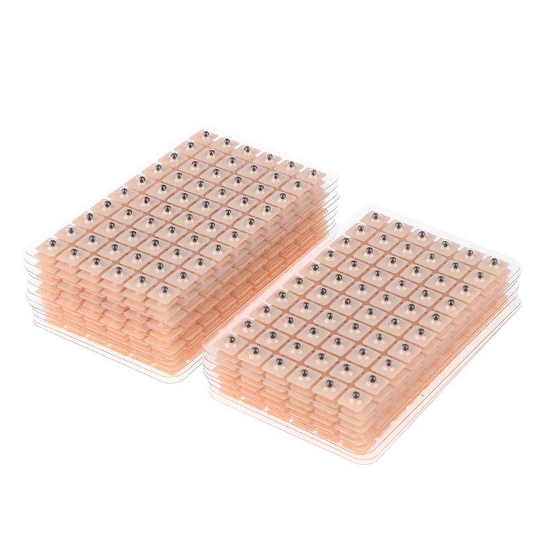 Ear Point Stickers Pressure Stick Acupuncture Magnetic Beads Qme