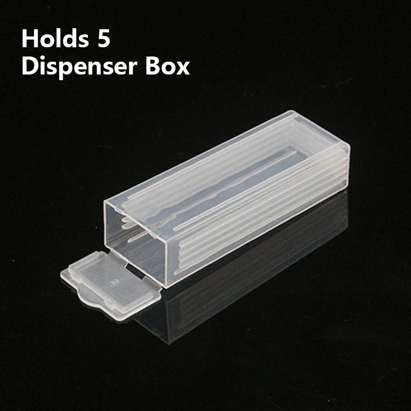 Plastic Microscope Slide Packing Box Portable Laboratory ABS Slides Qme