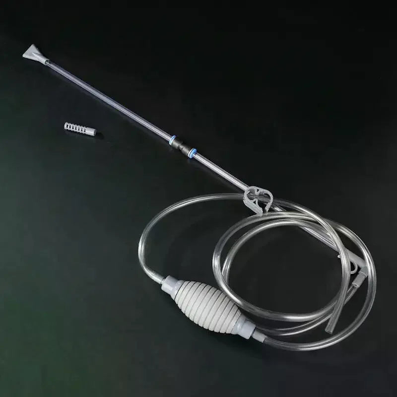 Aquarium Siphon Water Changer Cleaner Siphon Pump For Fish Tank Water Change Fish Tank Cleaner Convenient Siphon Qme
