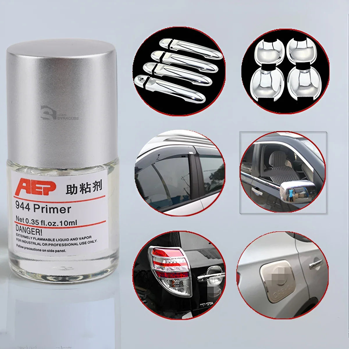 Super Strong 944 Primer Adhesive Adhesion Promoter 10ml Glue Strong Acrylic Foam Double Sided Tape For Car Accessories Qme