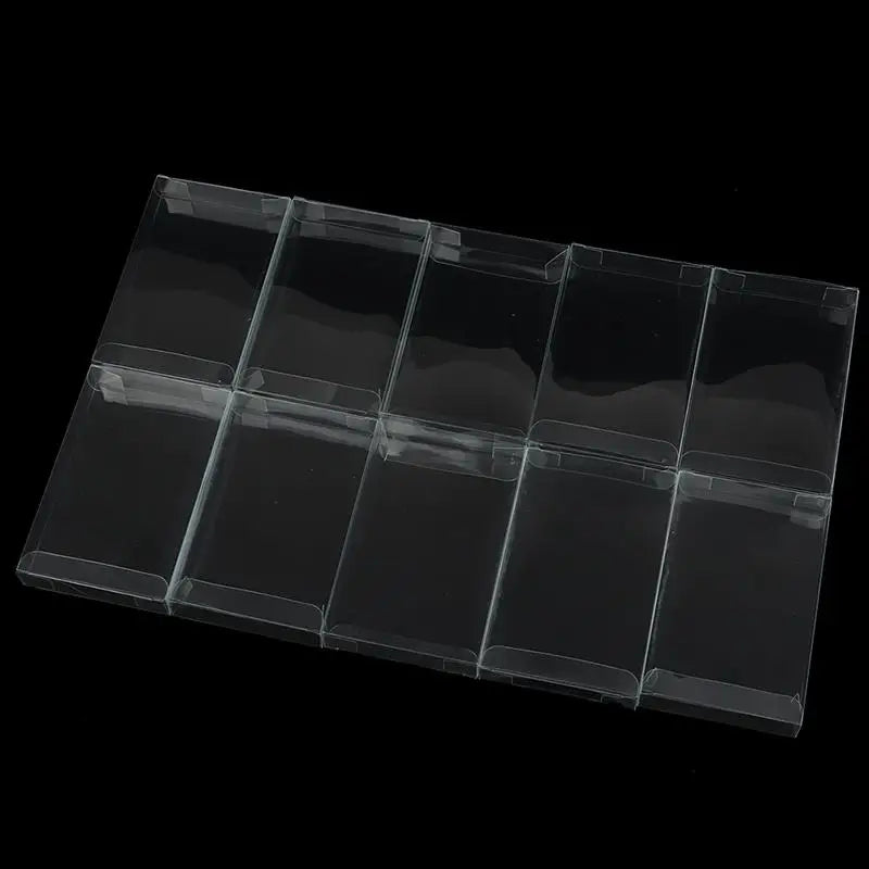 Clear PET Plastic Box Protector Case Sleeves Cover SNES N64 CIB Qme