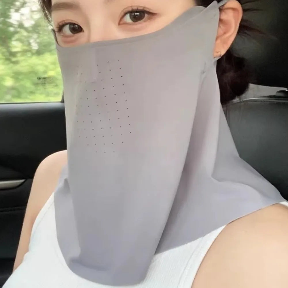 Thin Cabin-style Face Shield UV-proof Material Breathable Sunscreen Qme