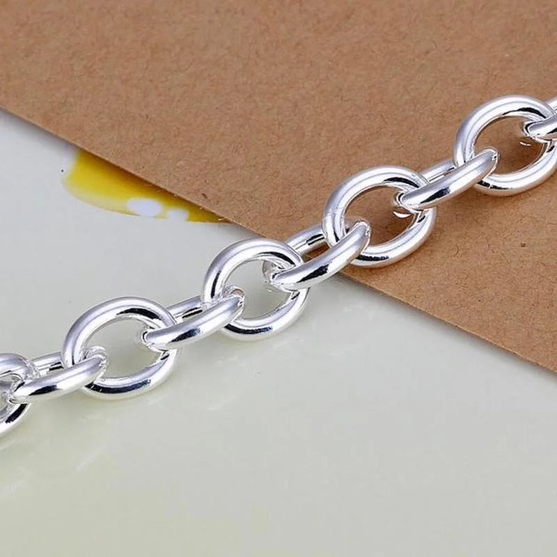 Popular Brands Beautiful Star Pendant 925 Sterling Silver Bracelets for Woman Classic Wedding Party Gifts Fashion Jewelry Qme