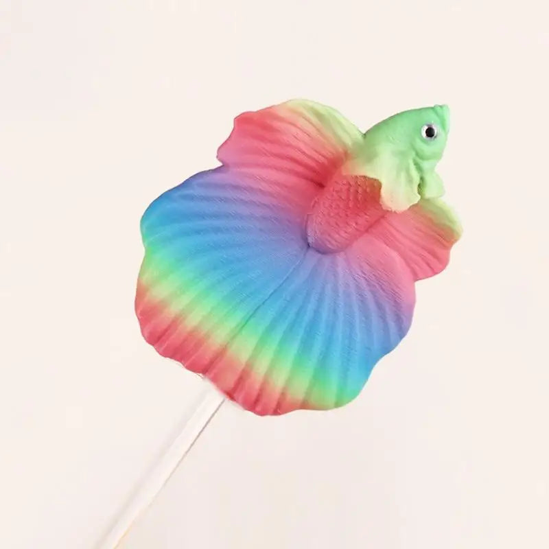 Aquarium Betta Training Wand Plastic Playing Stick Active Healthy Betta Fish Equipment Resin Decoration Fish Stick Toy Kit Qme