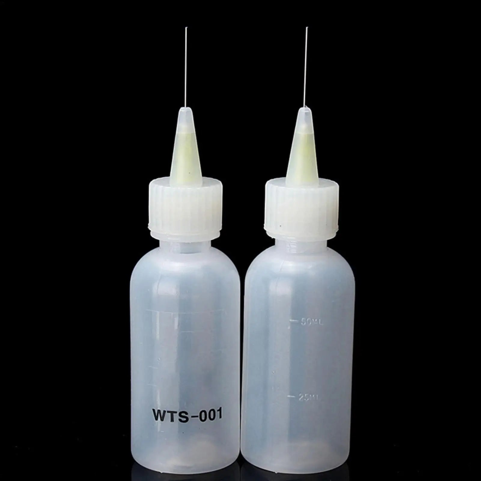Needle Tip Applicator Bottle Needle Oiler Precision Tip Quilling Tool Squeeze Bottle Portable Leakproof Liquid Dropper Bottles Qme