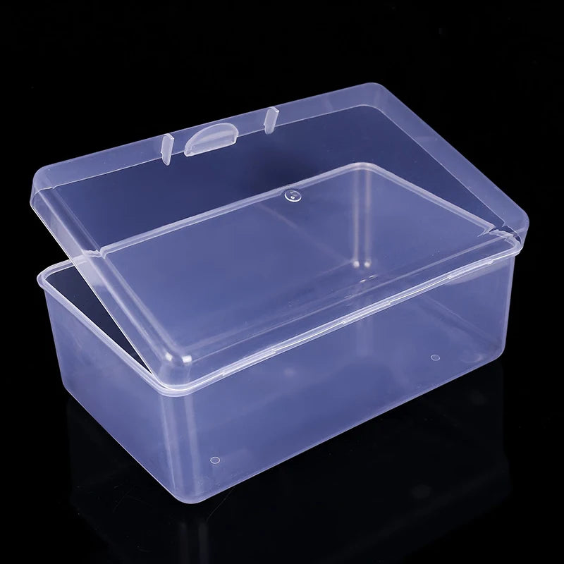 Multifunctional Photocard Idol Cards Storage Containers Dustproof Box Qme Transparent
