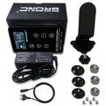HUMMINGBIRD BRONC UPGRADE Tattoo Power Supply Touch Screen Intelligent Digital LCD Makeup Dual Set Qme EU Power Cable