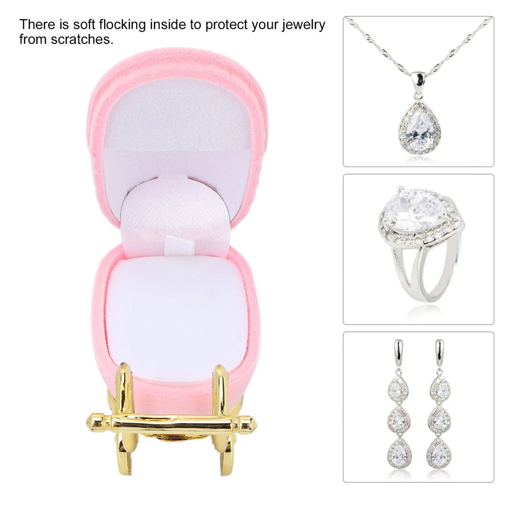 Baby Carriage Jewelry Box Personalized Jewelry Gift Organizer Earrings Necklace Packaging Case Ring Case Qme