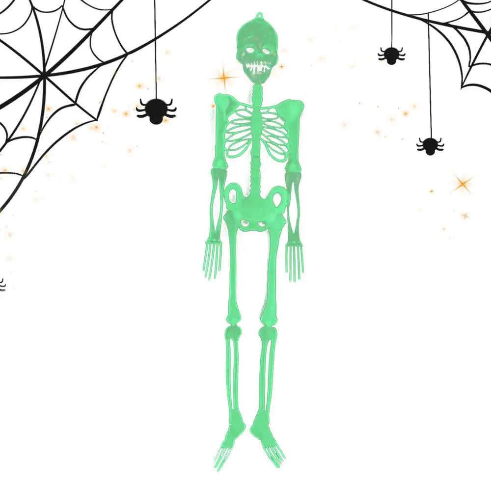 Skeleton Decor 5 Ft Glow Dark Bones Door Hanger Props Halloween Qme 120cm China Mainland