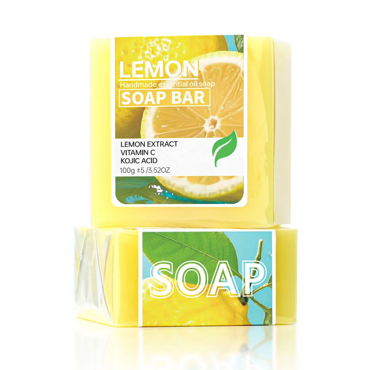 Lemon Essential Oil Soap Vitamin C Skin Brightening Cleansing Added Qme Lemon