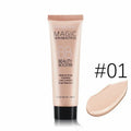 Full Coverage Concealer Foundation Waterproof Matte Face Liquid Foundation Whitening Face Makeup Base Cream Women Cosmetics Qme 1
