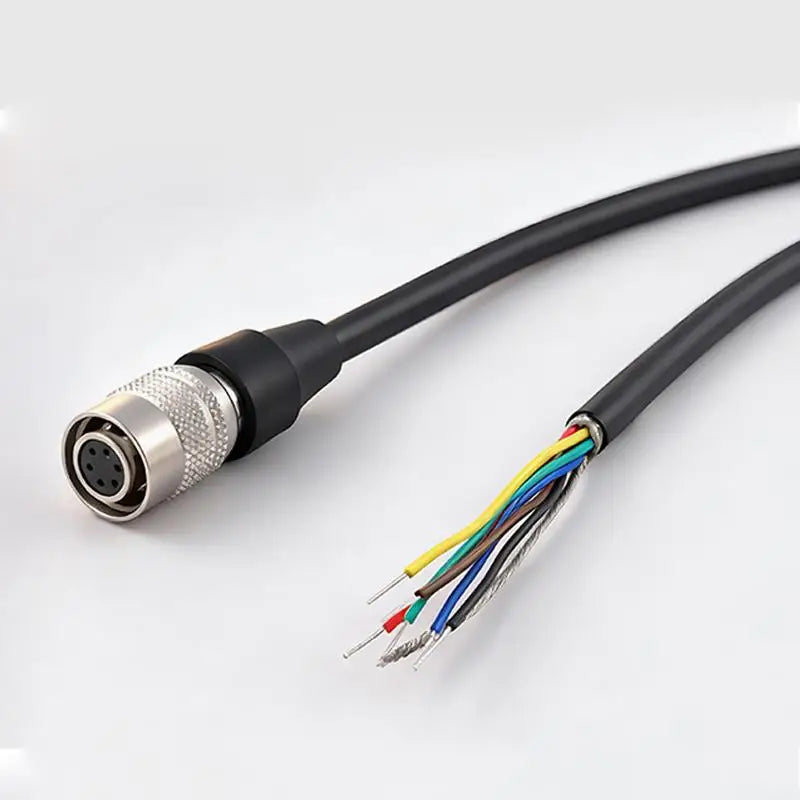 HR10A-7P-6S 6Pin Industrial Camera I O Trigger Cable Power Adapter Qme