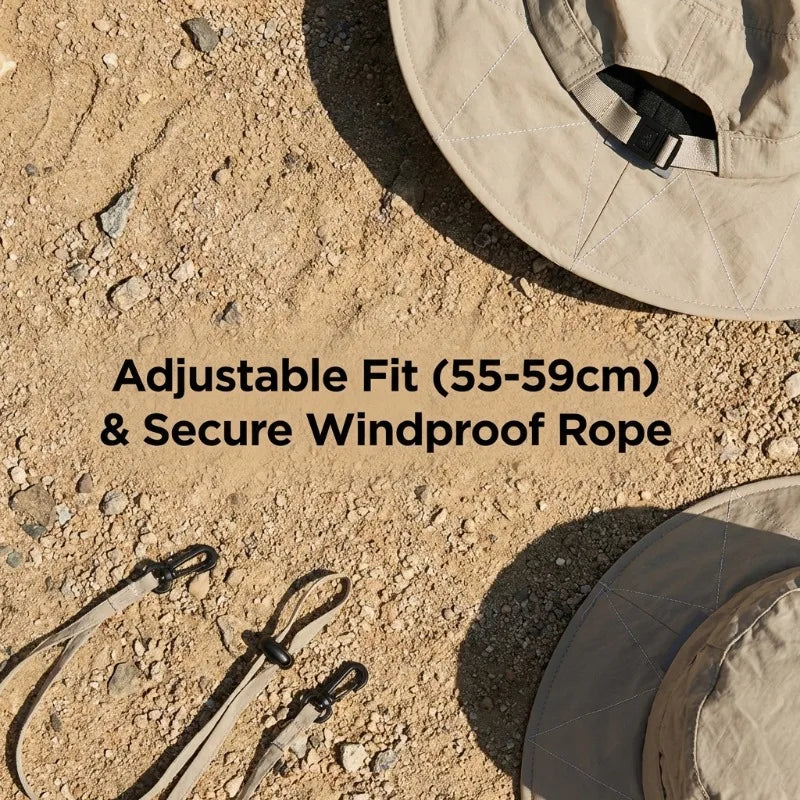 Quick Dry Fisherman Hat Unisex Summer Outdoor Cap Beach Camping Qme