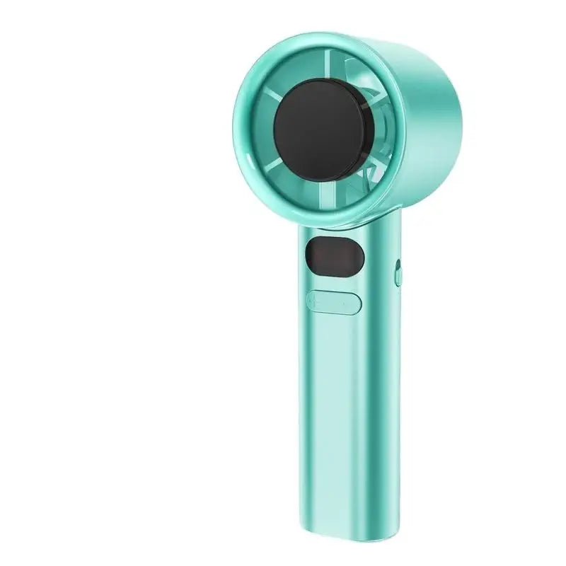 Summer 120-speed Turbine Mini Fan USB Rechargeable High-power Outdoor Qme one size Green