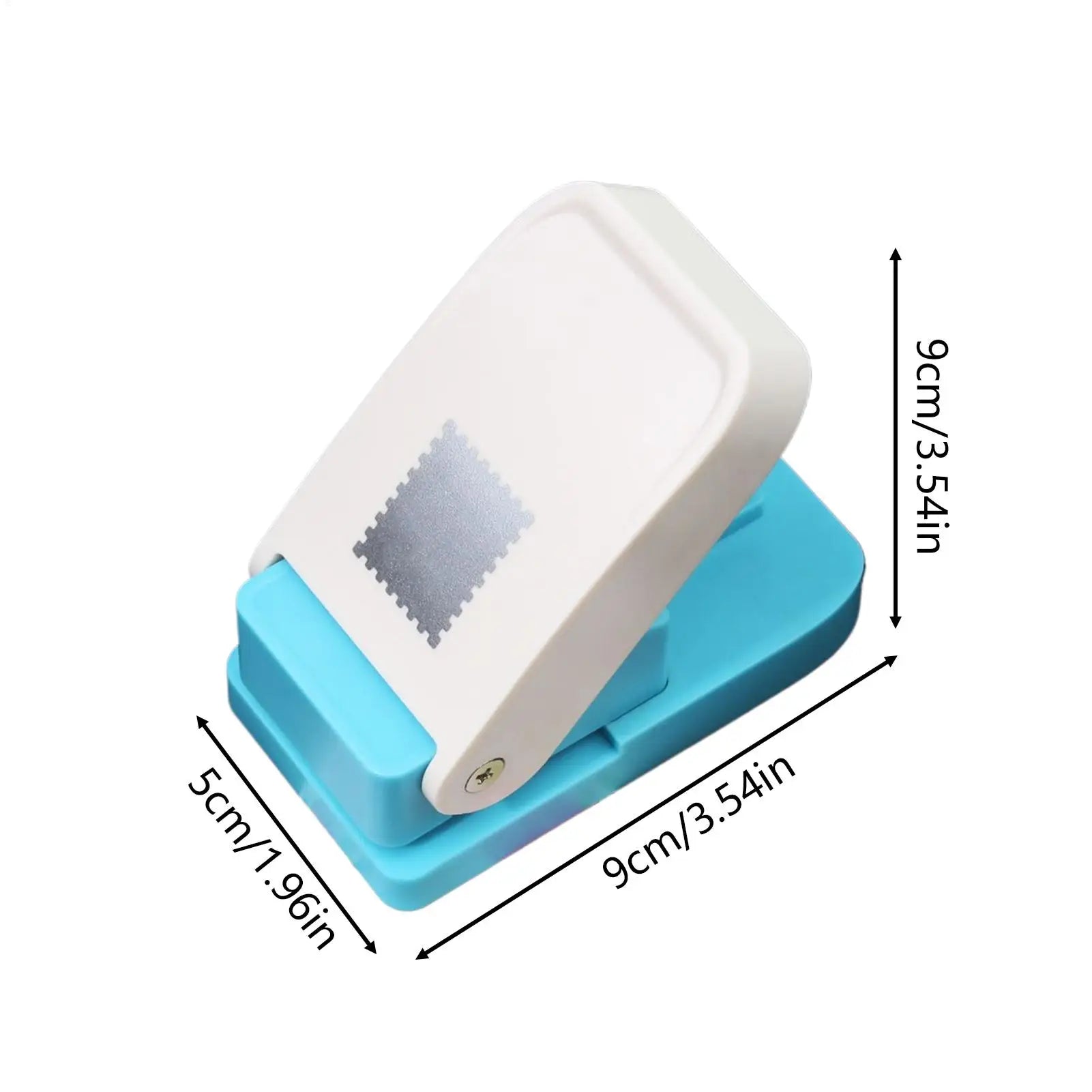 Square Punch Multifunctional Ergonomic Heavy Duty Scrapbooking Stamp Qme