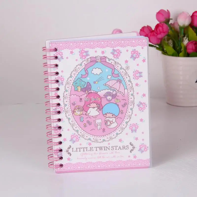 Hello Kitty Kuromi Planner Cute Ring-bound Notebook Simple Student Qme 3