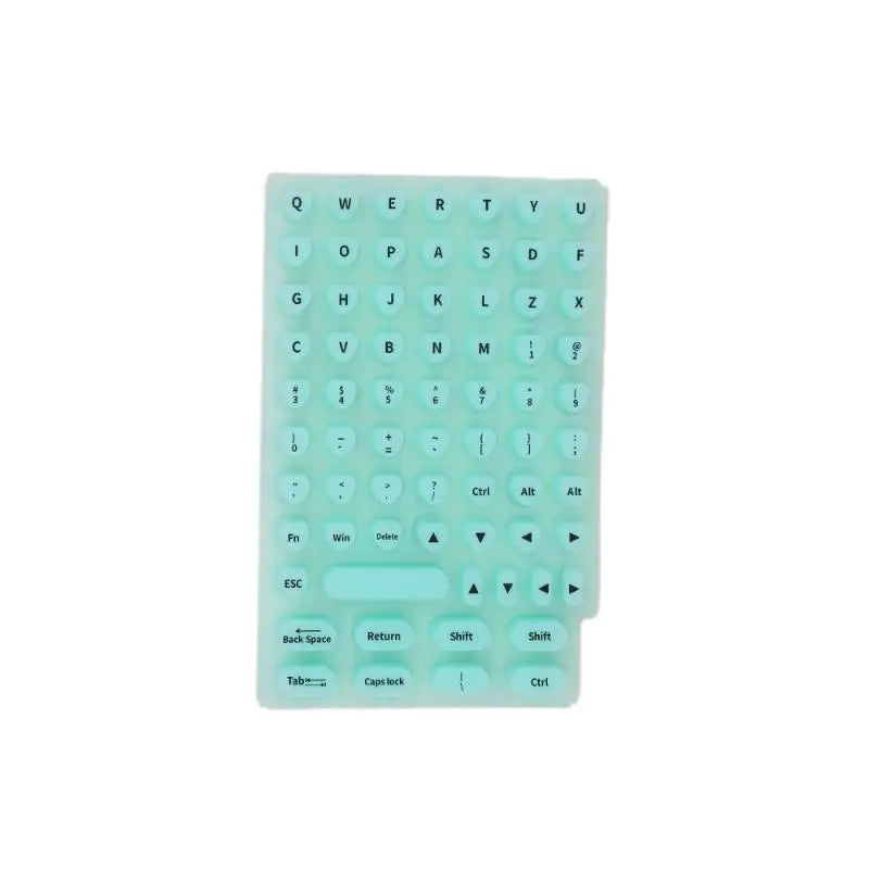 Ultra-thin Silicone Keycap Sticker Long Nails Dustproof Waterproof Qme A7
