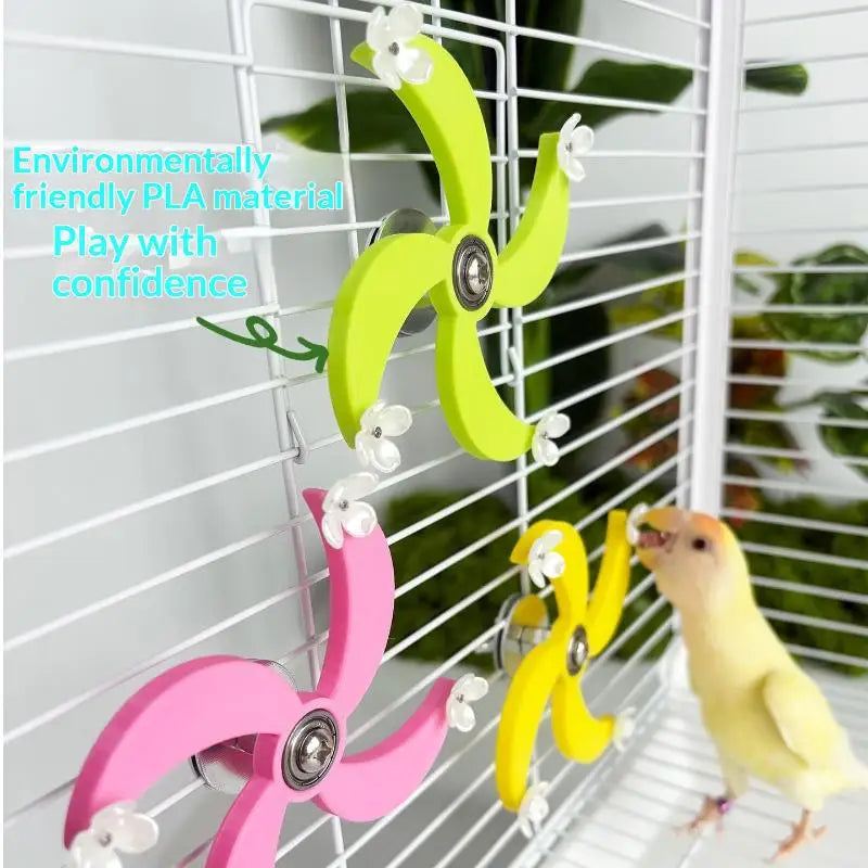 Bird Mental Stimulation Entertainment Gnawing Cage Accessories Toy Qme