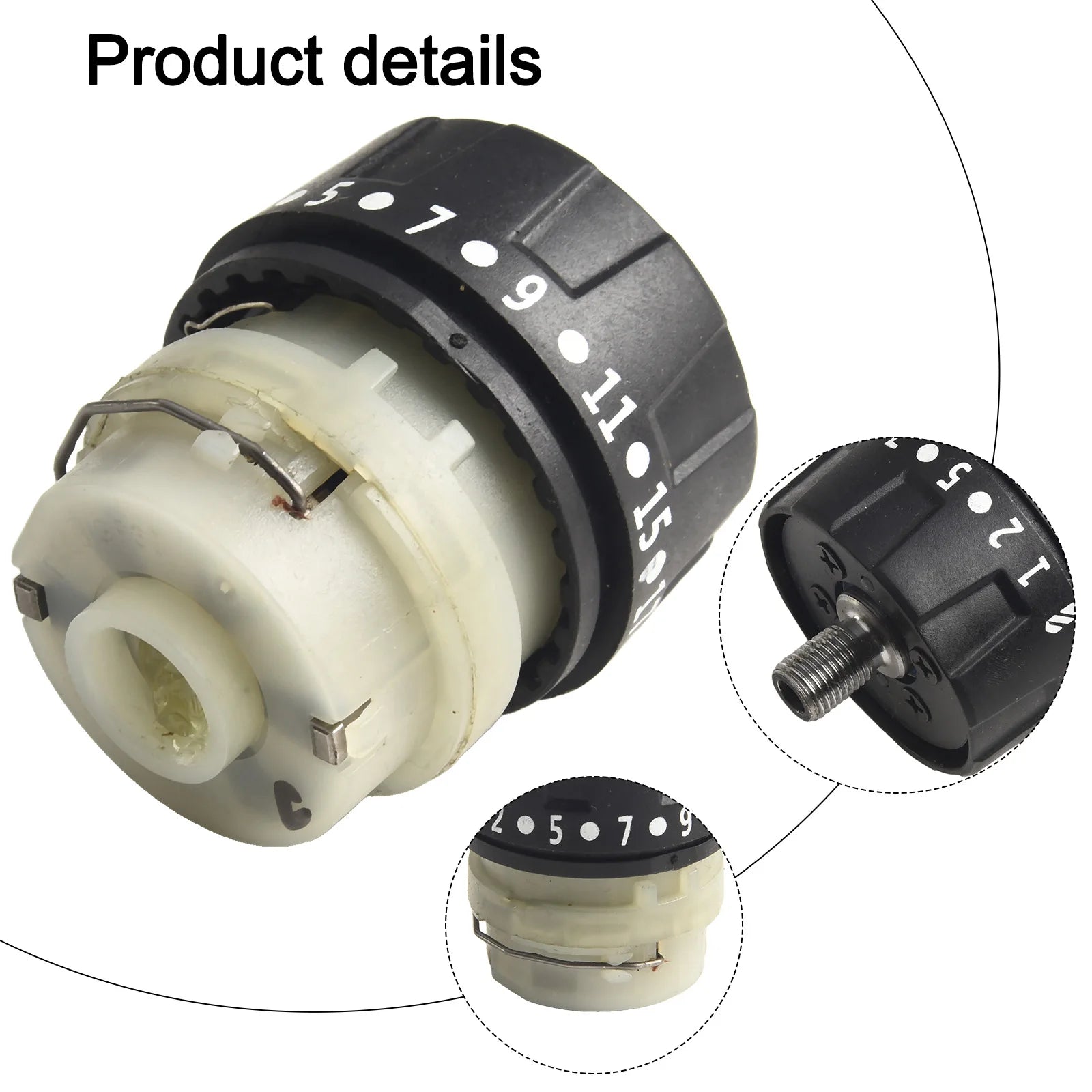 Brushless Dual Speed Self-lock Gearbox 13 Teeth For Cordless Drills Electric Screwdriver Tool Parts Power Tool Accessories Qme