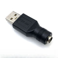 15PCS USB to DC Power Plug Adapter 3.5x1.35mm 4.0x1.7 5.5x2.1 2.5mm Charger Connector for Device Charging Qme Female to Male 5.5x2.1mm