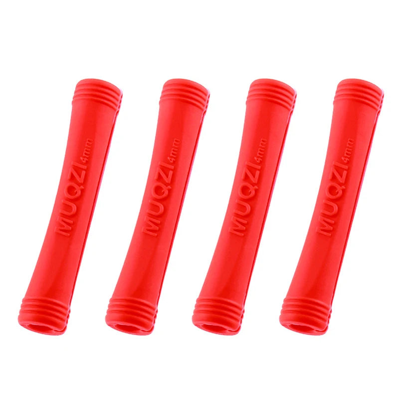 Bicycle Frame Protective Cover Anti Scratch Shift Brake Mountain Bike Qme 4mm Red