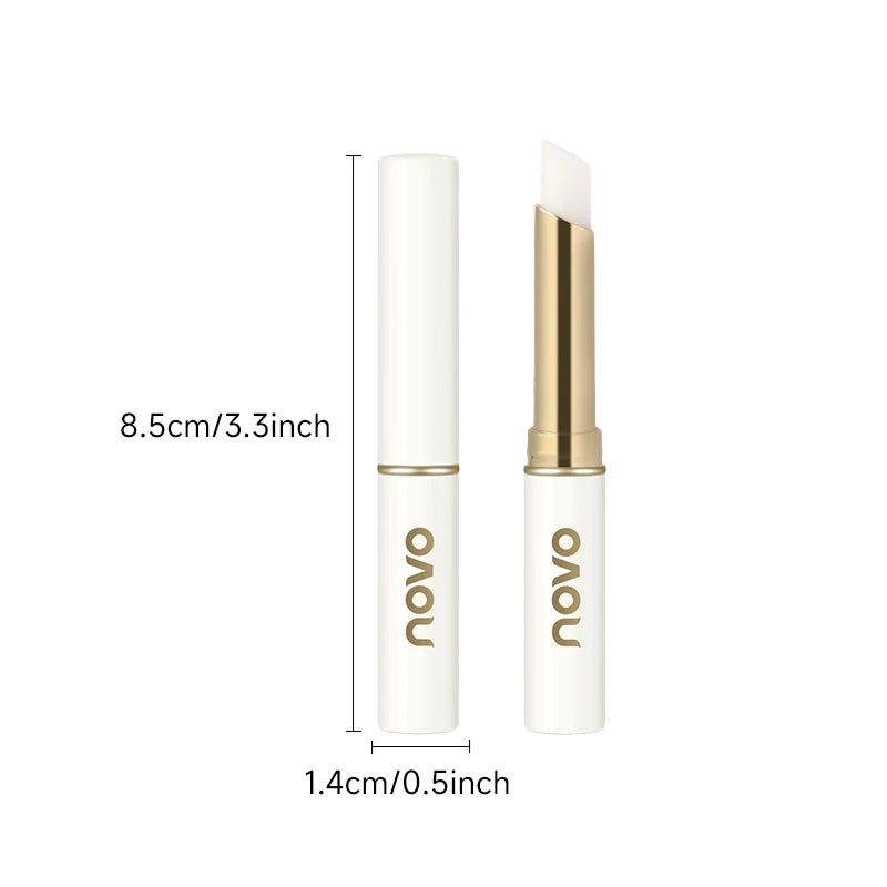 Long-Lasting Hydrating Lip Balm,Injection Beeswax&Vitamin E,Ultra-Nourishing Lipstick,Moisturizing Lip Balm For Dry Cracked Lips Qme