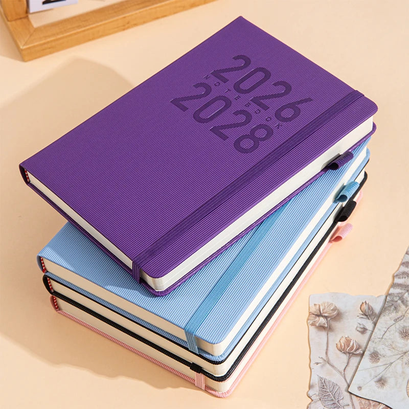 3-Year Monthly Planner Calendar Diary Writing 2026-2028-January Qme