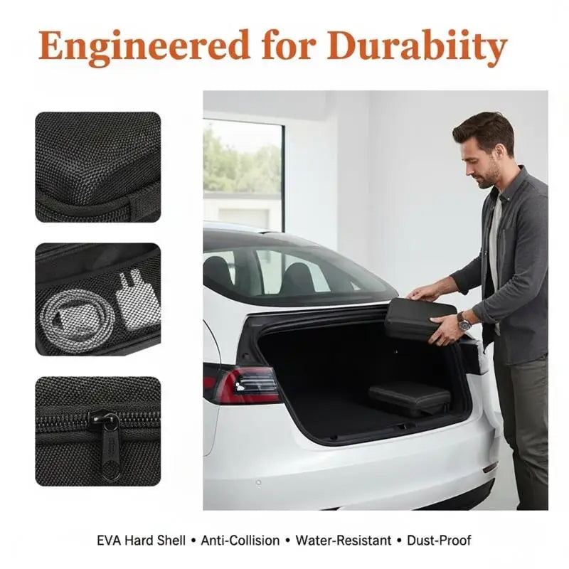 Car Storage Vacuum Cleaner Universal Protective Bag Box Eva Hard Qme