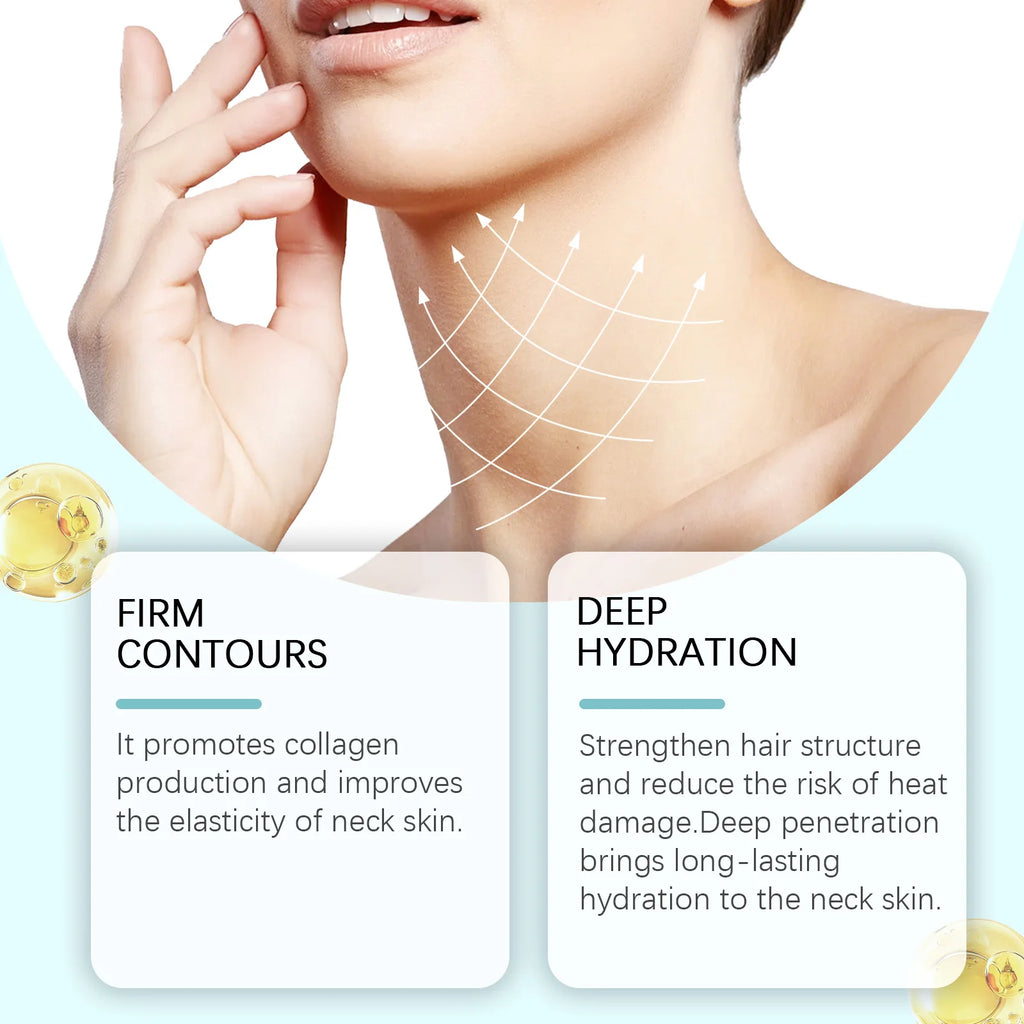 5/10Pcs Collagen Neck Patch Neck Lines Remover Masks Lifting Firming Neck Skin Elastic Moisturizing Skin Care Neck Patch Qme